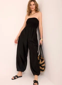 Sale Bandeau Balloon Jumpsuit Summer Dresses|Jumpsuits