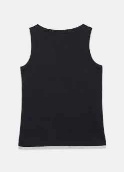 Hot Cotton Blend Scoop Neck Vest T-Shirts|T-Shirts