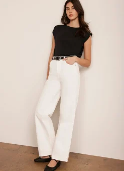 Clearance Cotton Extended Shoulder T-Shirt T-Shirts|T-Shirts