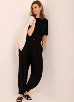Online Cotton Seam Detail T-shirt All Tops|Tops