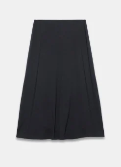New Jersey Asymmetric Skirt Midi Skirts|Skirts