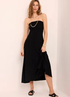 Hot Jersey Bandeau Maxi Dress Summer Dresses|Maxi Dresses