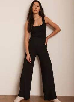 Jersey Palazzo Wide Leg Trousers Trousers