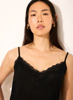 Clearance Lace Detail Camisole Top T-Shirts|T-Shirts