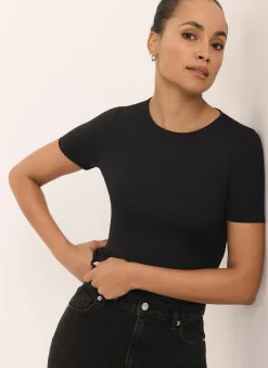 Outlet Layering Short Sleeve Top Essentials