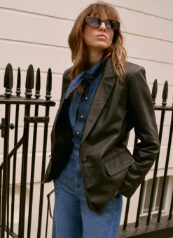 Hot Leather Blazer Jackets|Leather & Suede Jackets