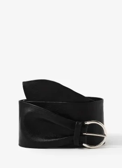 Discount Leather Soft Wide Waist Belt Belts