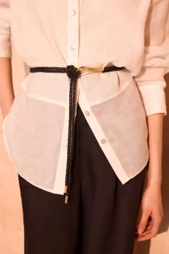 New Leather Tie Waist Belt Belts