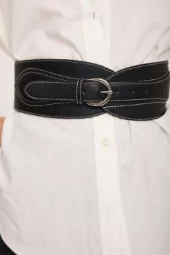 Hot Leather Wide Waist Belt Belts