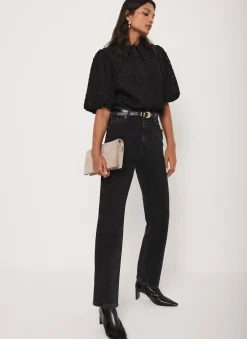 Petal Detail Shirt Shirts & Blouses
