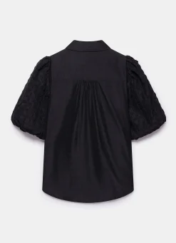 Petal Detail Shirt Shirts & Blouses