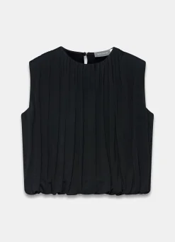 Best Pleated Bubble Hem Top All Tops|Tops