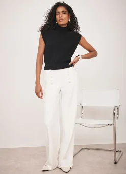 Sleeveless Knit Top Knitted Tops|Knitted Tops
