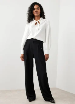 Online Tailored Wide Trousers Wide Leg Trousers|Trousers
