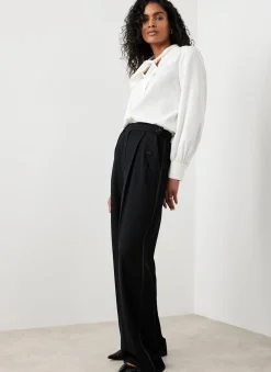 Online Tailored Wide Trousers Wide Leg Trousers|Trousers