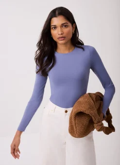 New Crew Neck Layering Top Essentials