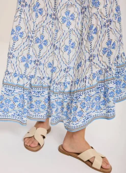 New Floral Print Maxi Skirt Maxi Skirts|Skirts