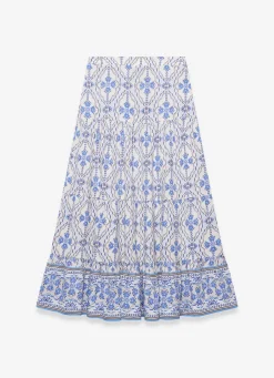 New Floral Print Maxi Skirt Maxi Skirts|Skirts