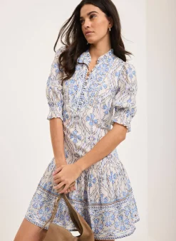 New Floral Print Mini Dress Summer Dresses|Mini Dresses