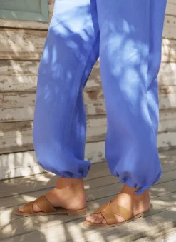 Discount Linen Balloon Trousers Trousers