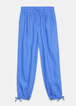 Discount Linen Balloon Trousers Trousers
