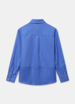 Online Linen Blend Shirt Shirts & Blouses