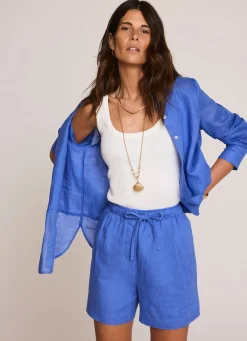 Best Linen Drawstring Shorts Shorts|Trousers