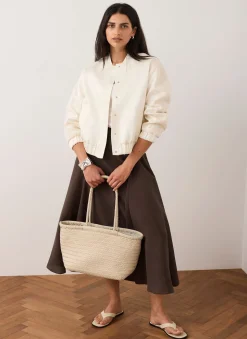 Hot A Line Midi Skirt Midi Skirts|Skirts
