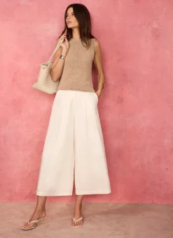 Clearance Cotton Blend Knit Top Knitted Tops|Knitted Tops