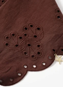 New Cotton Broderie Charm Scarf Scarves