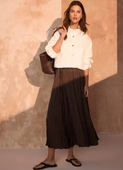Sale Crinkle Maxi Skirt Maxi Skirts|Skirts