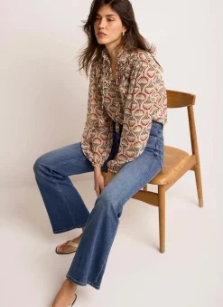 Hot Floral Print Blouse Shirts & Blouses|All Tops