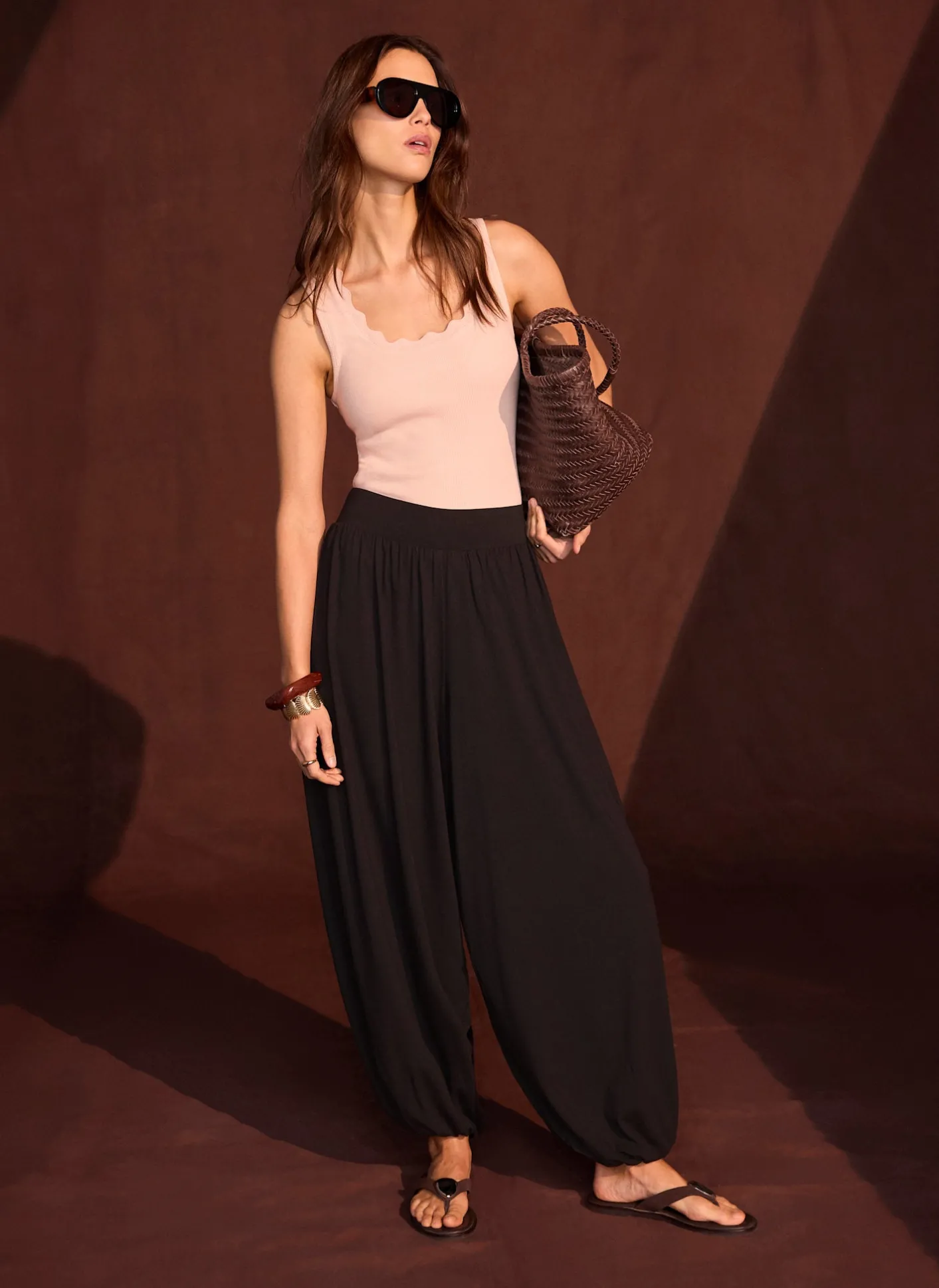 Discount Jersey Balloon Trousers Trousers