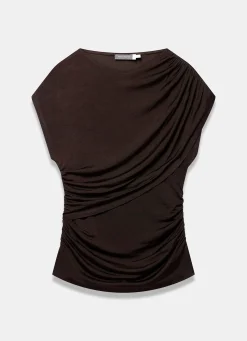 Discount Layered Drape Top All Tops|Tops