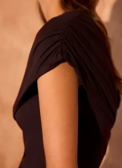 Best One Shoulder Drape Top All Tops|Tops