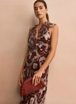 Outlet Printed Maxi Dress Occasion Dresses|Occasion Dresses