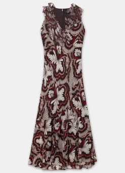Outlet Printed Maxi Dress Occasion Dresses|Occasion Dresses