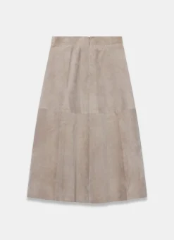 Sale Suede Midi Skirt Midi Skirts|Skirts