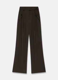 Tailored Wide Trousers Wide Leg Trousers|Trousers
