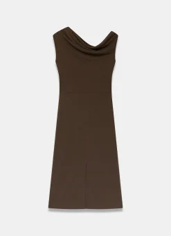 Hot Tie Detail Midi Dress Midi Dresses