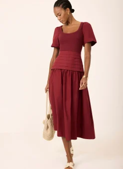 Cotton Blend Maxi Dress Summer Dresses|Maxi Dresses