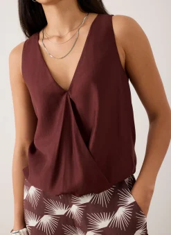 Discount Gathered Cami Top T-Shirts|T-Shirts