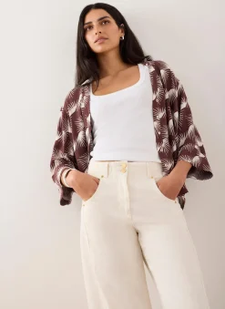 Outlet Graphic Print Shirt Shirts & Blouses