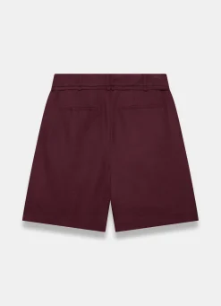 Outlet Linen Blend Shorts Shorts|Trousers