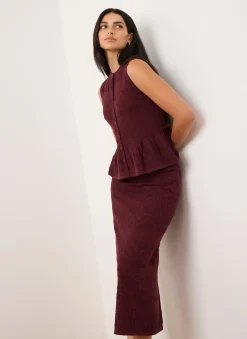 Clearance Peplum Knit Top Knitted Tops|Knitted Tops