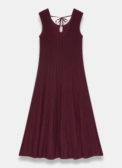Outlet Ribbed Beaded Midi Dress Summer Dresses|Midi Dresses