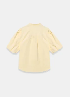 Sale Butter Corduroy Puff Sleeve Blouse Shirts & Blouses