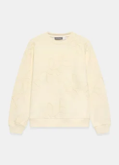 Best Butter Embroidered Sweatshirt Sweatshirts|Sweatshirts
