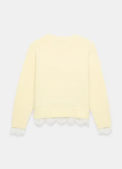 Sale Butter Lace Hem Jumper Jumpers|Jumpers & Cardigans