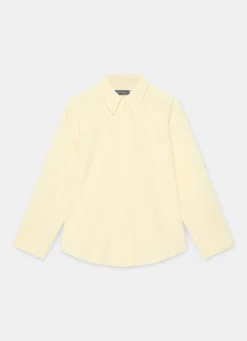 Discount Butter Oversized Long Sleeve Shirt Shirts & Blouses